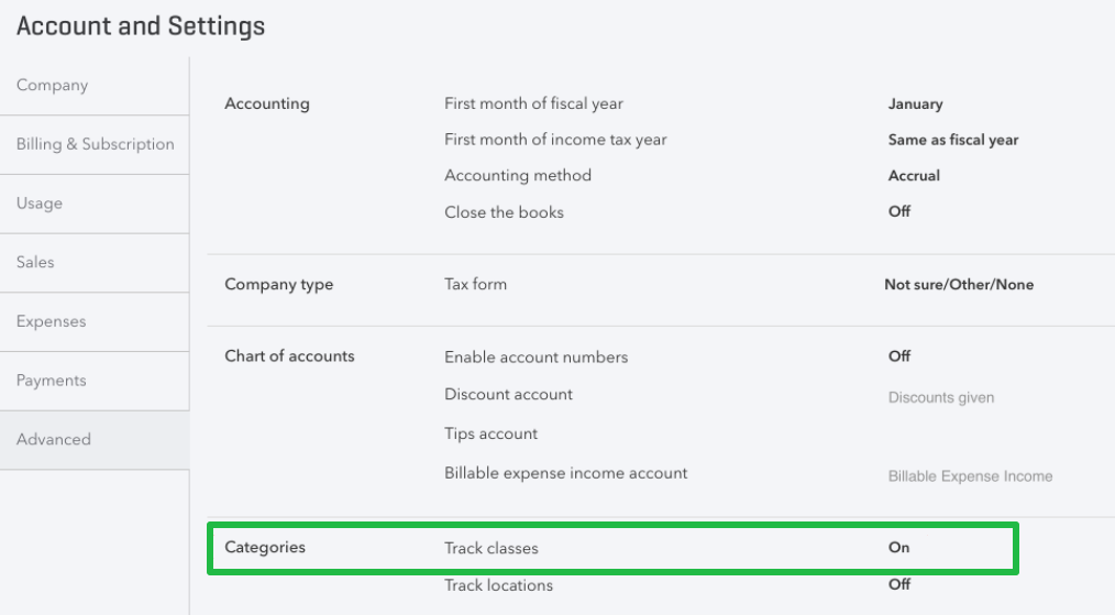 quickbooks online settings to allow syncing with apps